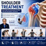 Op. Dr. Ilhan ACIKGOZ explaining frozen shoulder treatment, shoulder stiffness, pain relief, range of motion recovery and rehabilitation exercises.