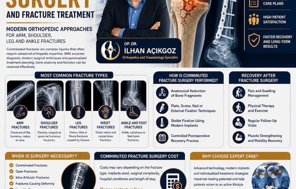 Comminuted Fracture Surgery: Modern Treatment for Arm, Shoulder and Leg Fractures