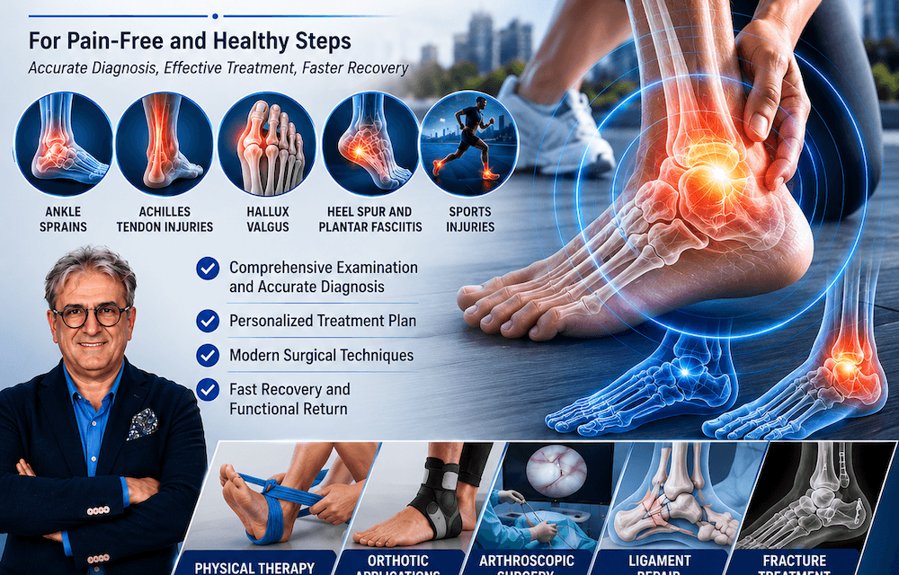 Foot and Ankle Pain: Causes, Symptoms and Treatment Options