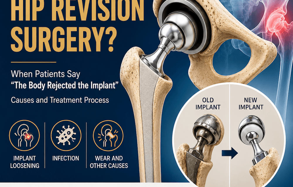Hip Replacement Revision Surgery: Why Hip Implants Fail and When They Need to Be Replaced