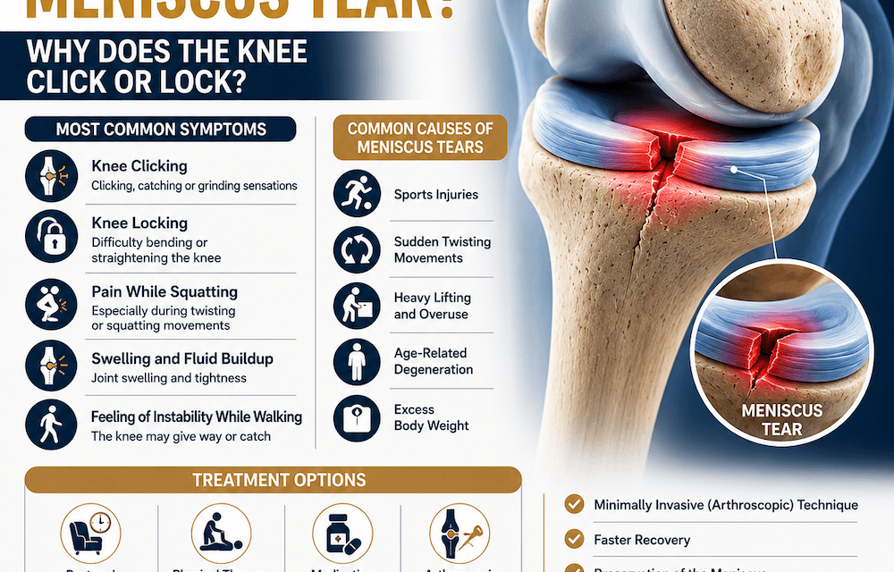 Meniscus Tear Symptoms: What Causes Knee Clicking, Locking and Pain?