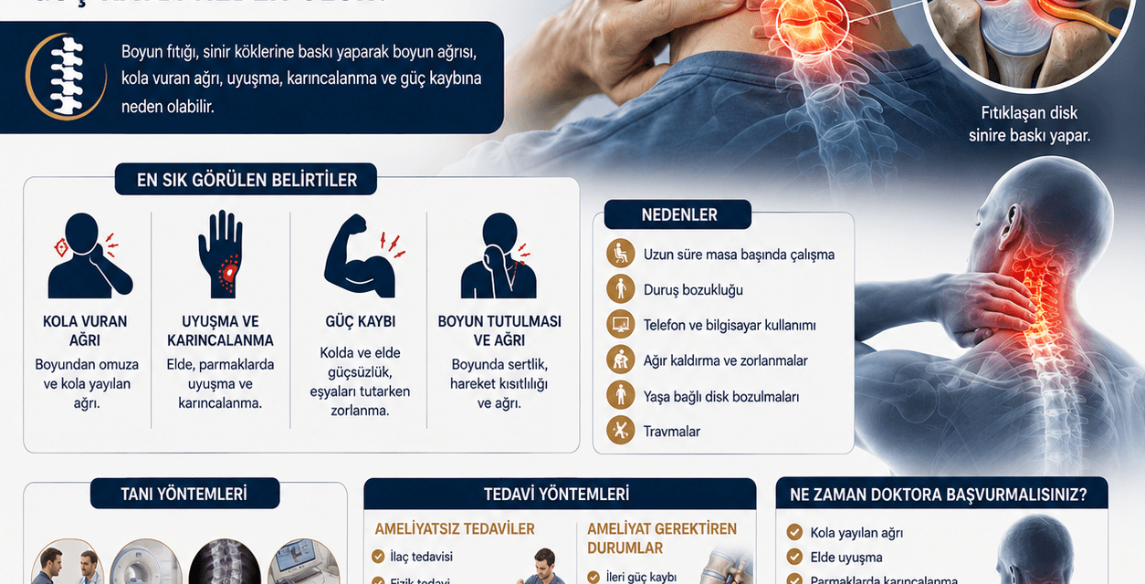 Boyun Fıtığı Belirtileri Nelerdir?