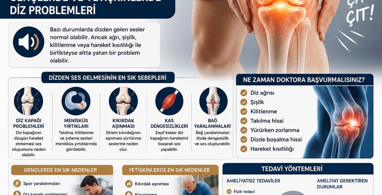 Dizden Çıt Çıt Ses Gelmesi Normal mi?