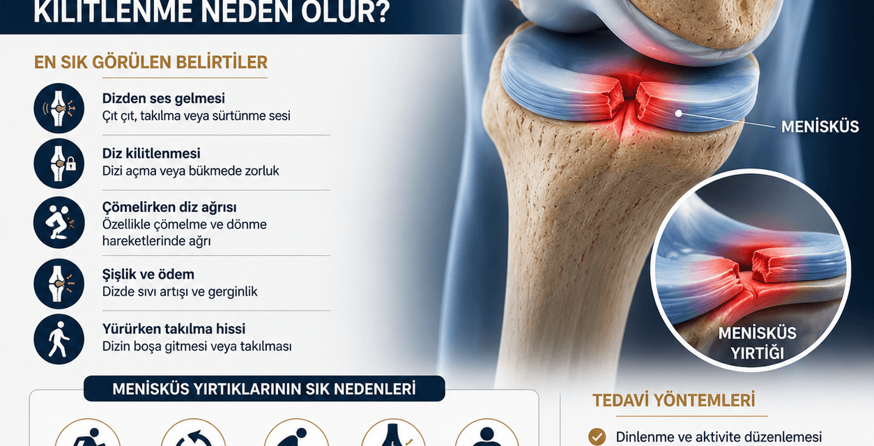 Menisküs yırtığı belirtileri nelerdir?