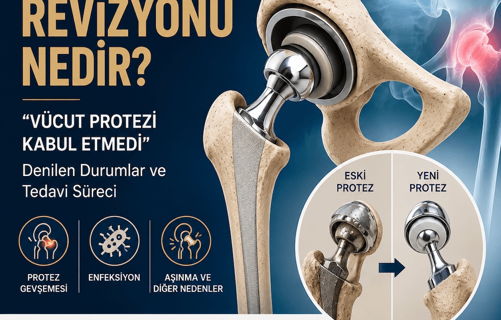 Kalça Protezi Revizyonu Nedir? “Vücut Protezi Kabul Etmedi” Denilen Durumlar ve Tedavi Süreci