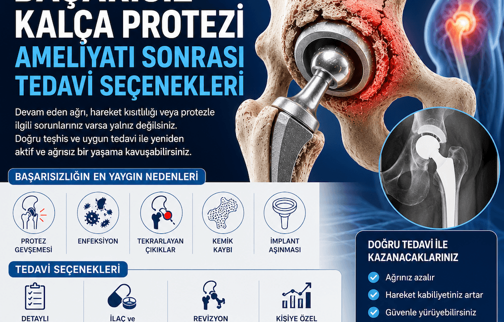 Kalça Protezi Ameliyatı Başarısız Olduysa Ne Yapılmalı?
