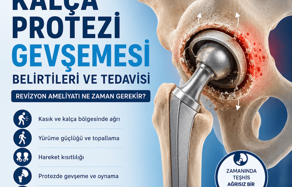 Kalça Protezi Gevşemesi Belirtileri ve Tedavisi: Revizyon Ameliyatı Ne Zaman Gerekir?