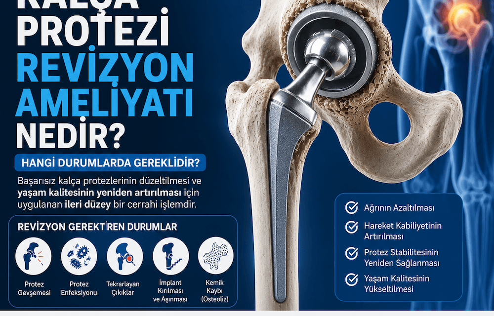 Kalça Protezi Revizyon Ameliyatı Nedir? Hangi Durumlarda Gereklidir?